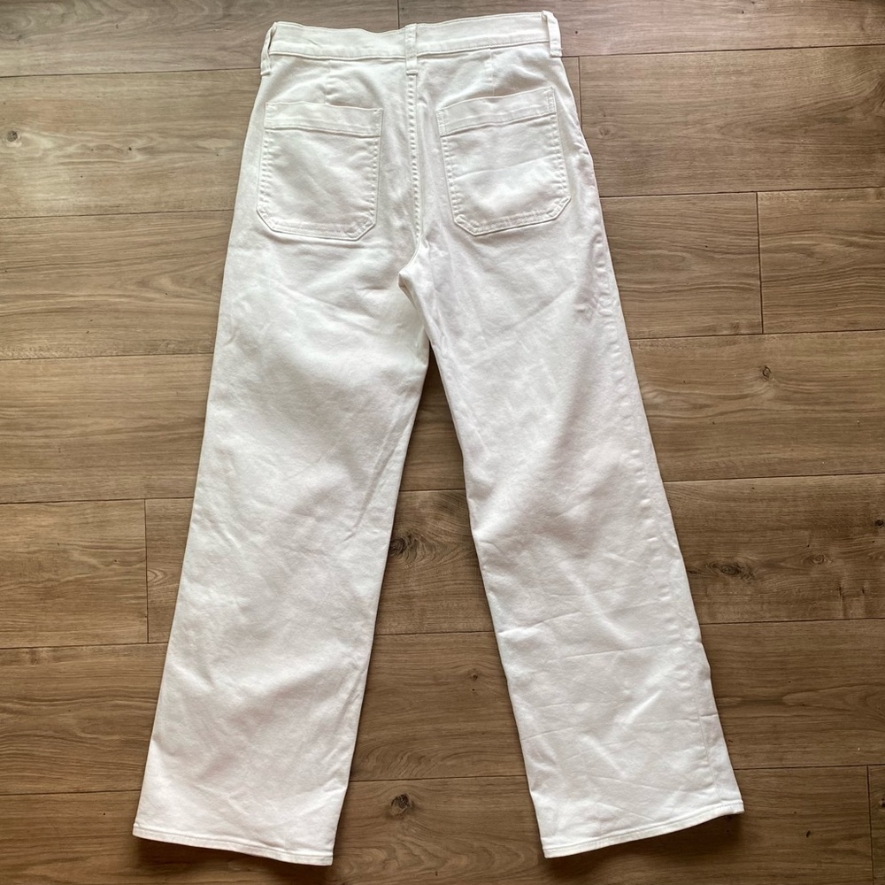 J. Crew Full Length Slim Wide Leg Jeans - Picture 3 of 10